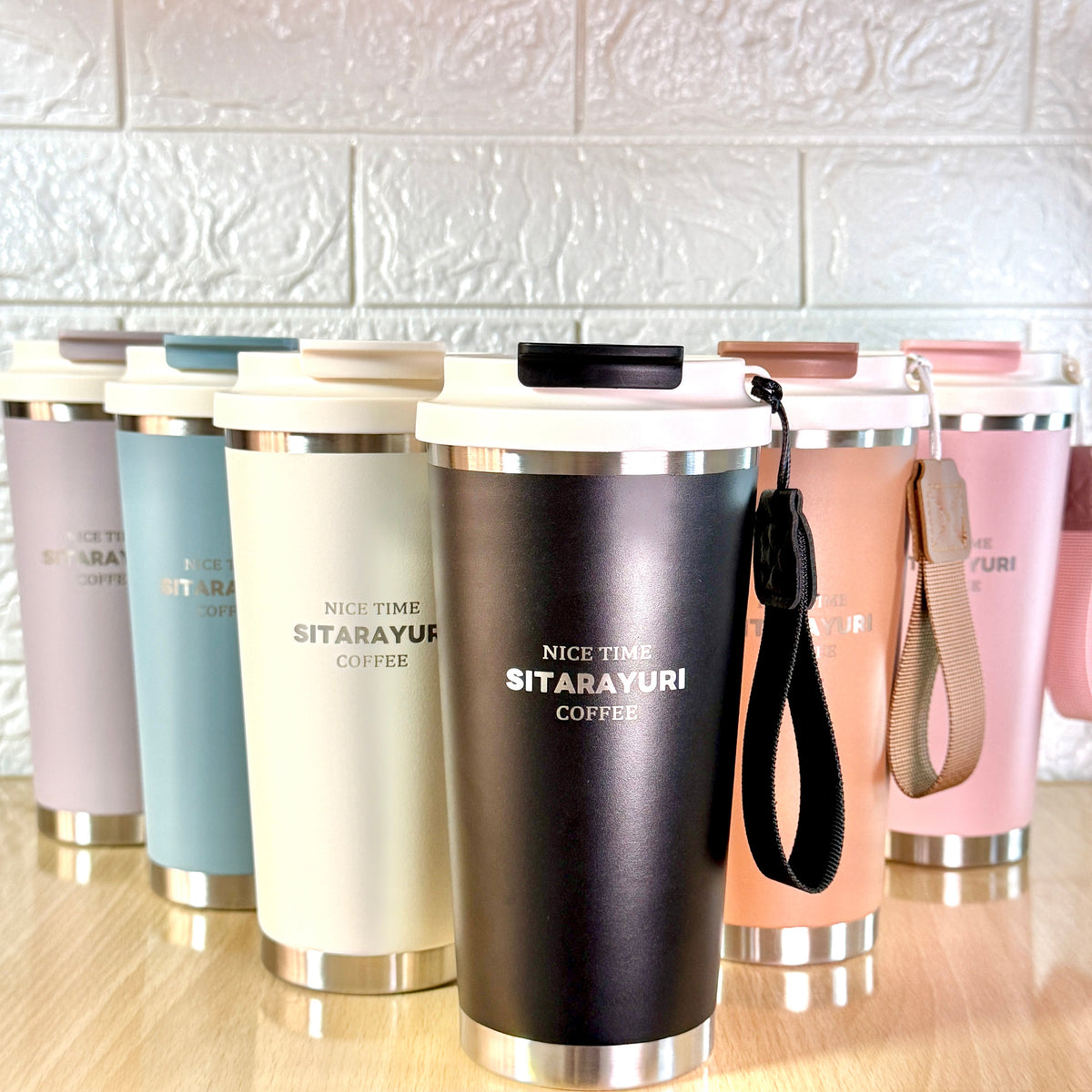 SITARAYURI 560ml travel mug colour range