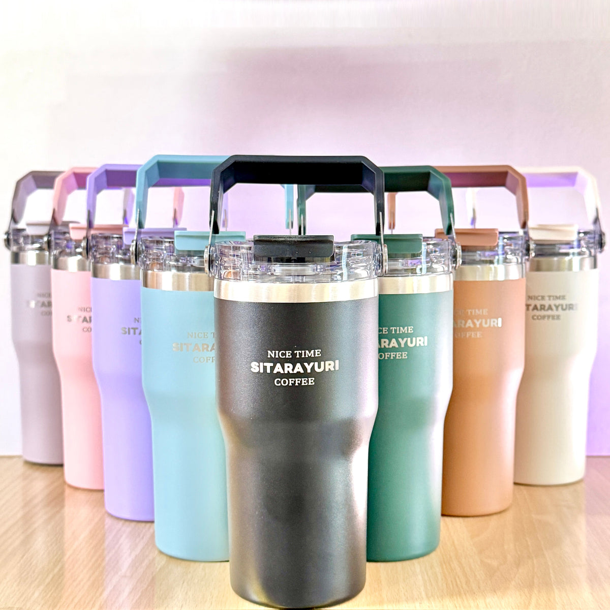 SITARAYURI 600ml tumbler colour range