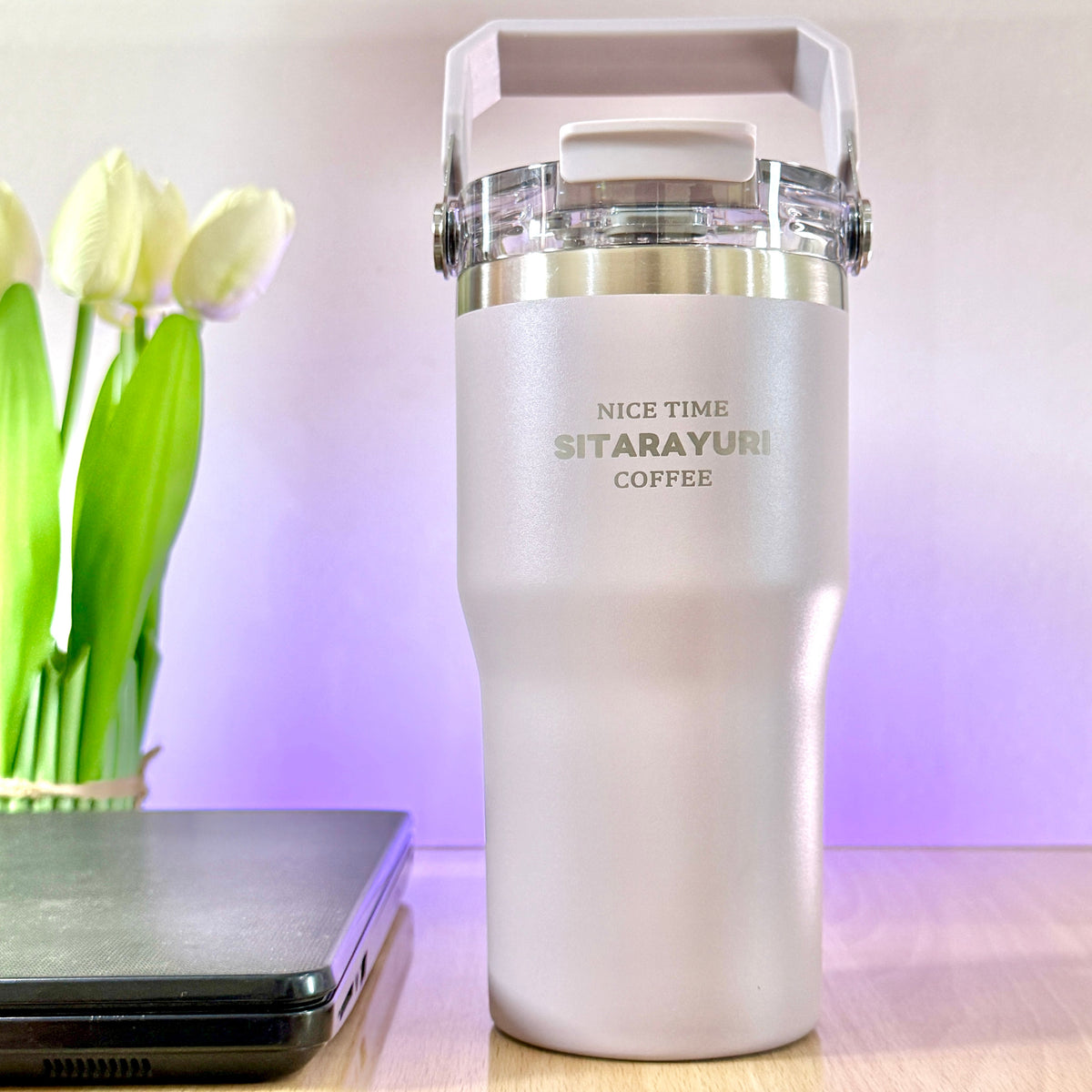 SITARAYURI 600ml tumbler in Lilac