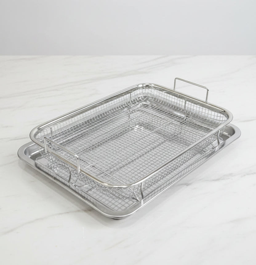 2-Piece Crispy Oven Tray Set